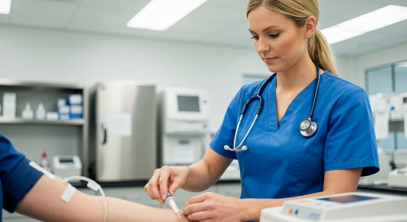 Prise de sang a jeun : pourquoi et combien de temps